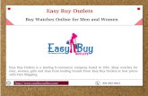 Buy Watches online for Men and Women | Easy Buy Outlets