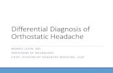 Differential Diagnosis of Orthostatic H .Differential Diagnosis of Orthostatic Headache ... trauma,