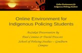 Linking People/Organisations involved in Indigenous policing