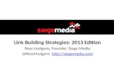 BlueGlassX - Link Building Strategies by Ross Hudgens