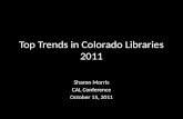 Top Trends in Colorado Libraries 2011