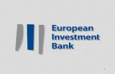 1. 2 EIB COFINANCING OF STRUCTURAL FUNDS The role of the EIB