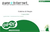 Titolo evento Luogo, data Titolo evento Luogo, data Cabina di Regia 7 marzo 2014 Agostina Betta â€“ Coordinamento Pane e Internet