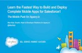 Building Mobile Apps for Salesforce Using