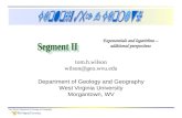 Tom Wilson, Department of Geology and Geography Exponentials and logarithms â€“ additional perspectives tom.h.wilson wilson@geo.wvu.edu Department of Geology