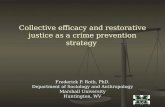 Collective efficacy and restorative justice as a crime prevention strategy