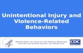 Unintentional Injury and Violence-Related Behaviors