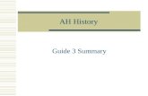 AH History Guide 3 Summary. Missouri Compromise ï· The compromise was agreed in early 1850 and it admitted Maine as a free state and Missouri as a slave