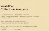 WorldCat Collection Analysis