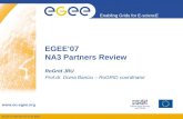 EGEEâ€™07  NA3 Partners Review