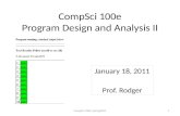CompSci  100e Program  Design and Analysis II
