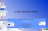 CASE RESOLVING