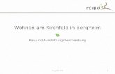Wohnen am Kirchfeld in Bergheim Bau-und Ausstattungsbeschreibung ©regiofin 20151