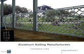 Aluminum Railing Manufacturers