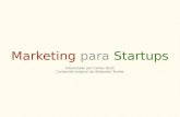Marketing para Startups