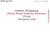 Party Wear Salwar Kameez Online Shopping