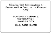 Commercial Restoration & Preservation Contractor Kansas City 816-500-4198