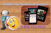 Call us on Kindle fire technical support number 1-806-731-0132