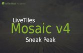 LiveTiles Mosaic v4 Sneak Peak Event