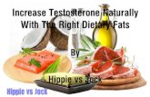 Increase Testosterone Naturally With The Right Dietary Fats