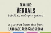 Teaching Grammar: verbals