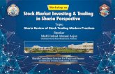 Stock market trading and investing in shariah perspective