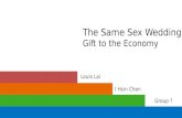 The Same-Sex Wedding - Gift to the Economy