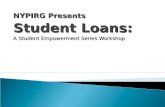 Student Loans Workshop Presentation