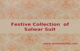 Festive collection  of salwar suit