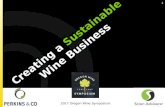 2017 Oregon Wine Symposium | Creating a Sustainable Business