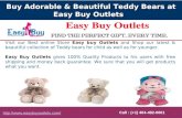 Buy Adorable & Beautiful Teddy Bears at Easy Buy Outlets