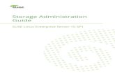 Guide Storage Administration - SUSE Linux · PDF file 7 Software RAID Conﬁguration88 7.1 Understanding RAID Levels88 RAID 088 • RAID 189 • RAID 2 and RAID 389 • RAID 489 •