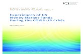 The Experience of US Money Market Funds During the COVID ... Prime and tax-exempt money market funds