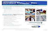 LIBERTY NATIONAL’S Accident Protector sheets v2/library/ · PDF file Accident Protector Max • Accidental death and dismemberment benefits. • On- and off-the-job protection.