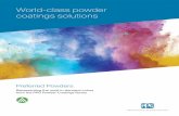 World-class powder coatings solutions