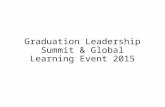 Photo Album: Graduation Leadership Summit & Global Learning Event 2015