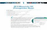 OS X Mavericks 101