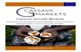 Cassava Growth Markets · PDF file markets for HQCF and related cassava products. CassavaGMarkets picks up the key research issues that C:AVA does not address to enable the expansion