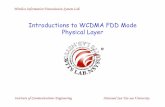 Introductions to WCDMA FDD Mode Physical Layer