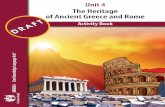 The Heritage of Ancient Greece and Rome
