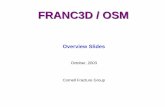 FRANC3D / OSM