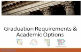 Graduation Requirements & Academic Options