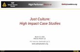 Just Culture: High Impact Case Studies