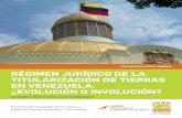 Régimen jurídico de la titularización de tierras en Venezuela