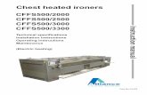 Chest heated ironers - Alliance Laundry System