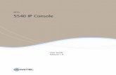 MITEL 5540 IP Console -