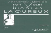 Nicolas Laoureux - Practical Me - El de violino... · PDF fileFOUR PARTS G. SCHIRMER, Inc. Title: Nicolas Laoureux - Practical Me Author: user Created Date: 11/10/2005 3:46:07 AM