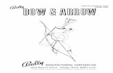 Bally Bow & Arrow Service Manual - Pinball Australia