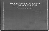 Midlothian Melodies - digifind-it.com · PDF file Midlothian Melodies. Intercessional Lines written on the occasion of the farewell dinner to President George R. Thome at Midlothian,