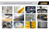 Lubrifiants spéciaux pour tous les secteurs d’activité ... Klüber Silvertex T 46 Des exemples de secteurs d'activité Lubrifiants spéciaux pour l'industrie du ciment Votre investissement